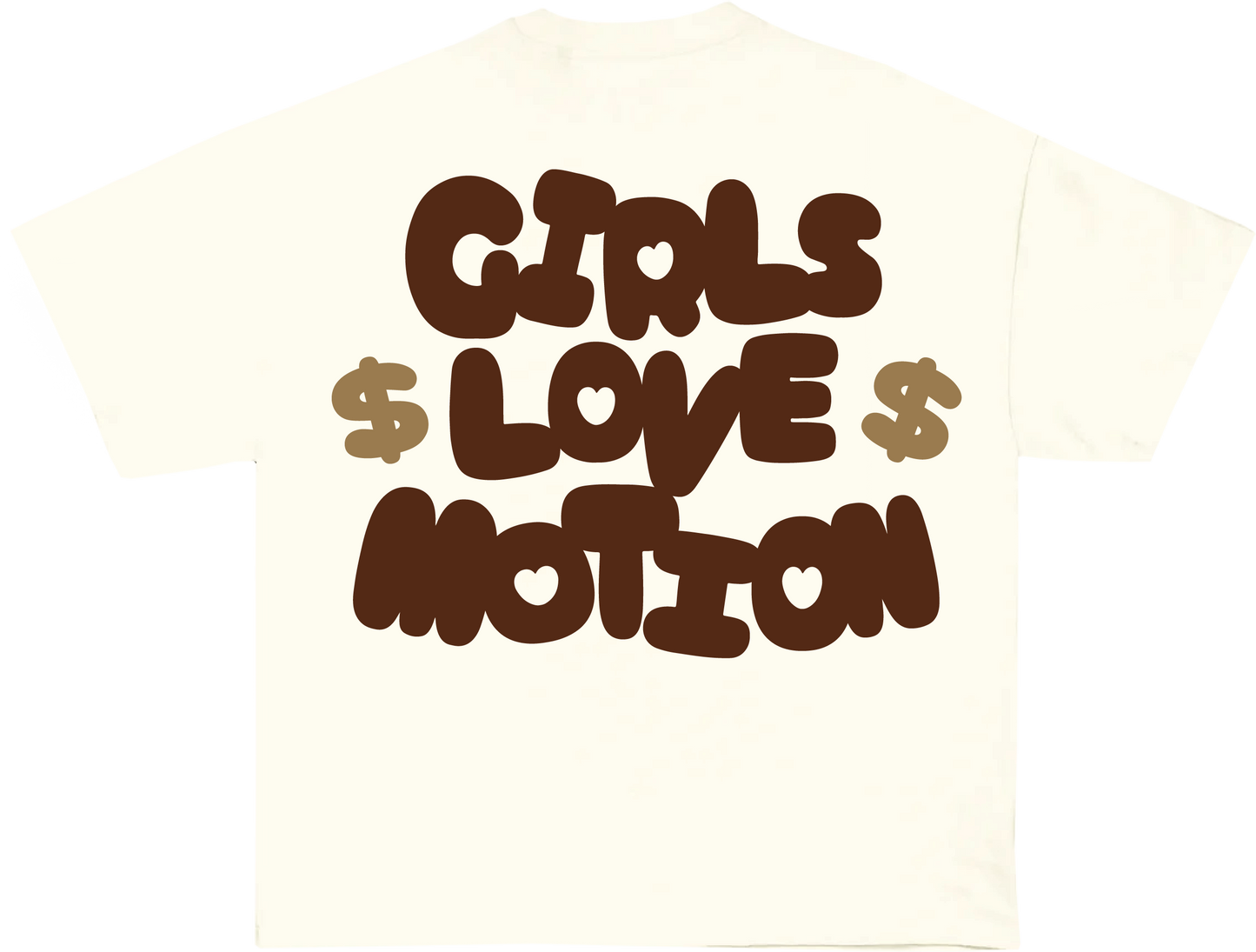 "GIRLS LOVE MOTION" TEE